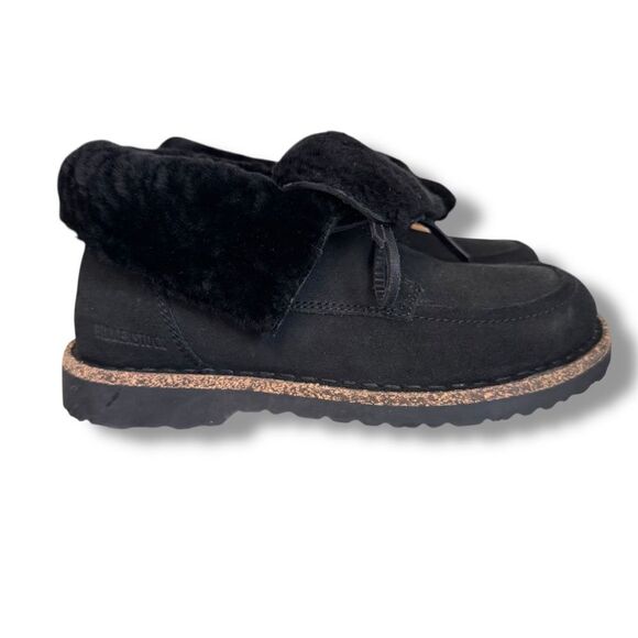 Birkenstock Bakki Black Suede Cabin Core Chukka Boots Women’s EU 36 US 5 - Picture 4 of 10